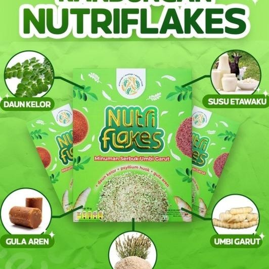 

Nutriflakes Solusi Asam Lambung Dan Maag Sereal Umbi Garut Nutriflakes