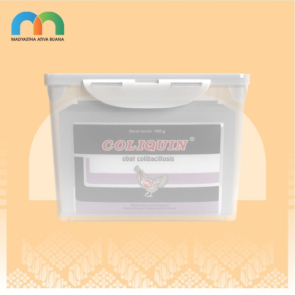 Coliquin 1 Kg Medion Obat Sistem Pernafasan Ayam