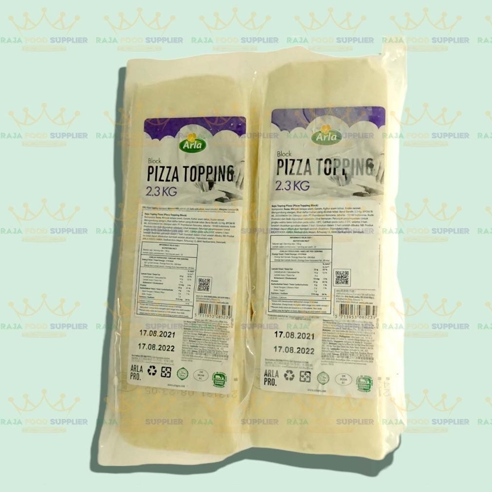 

Arla Topping Pizza Mozzarella Cheese 2,3 kg - Keju Mozarella Import