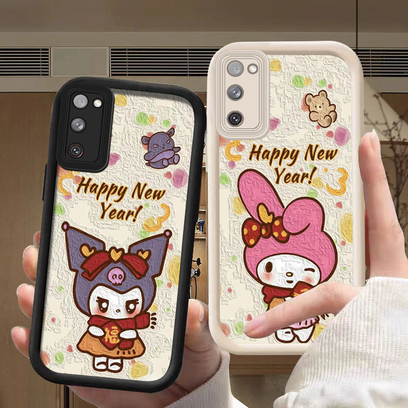 Kuromi Soft Case untuk Samsung S20FE S21FE A22 A21S A20 S A15 A14 A13 A12 A11 A10S A05 S A04 E A03 M