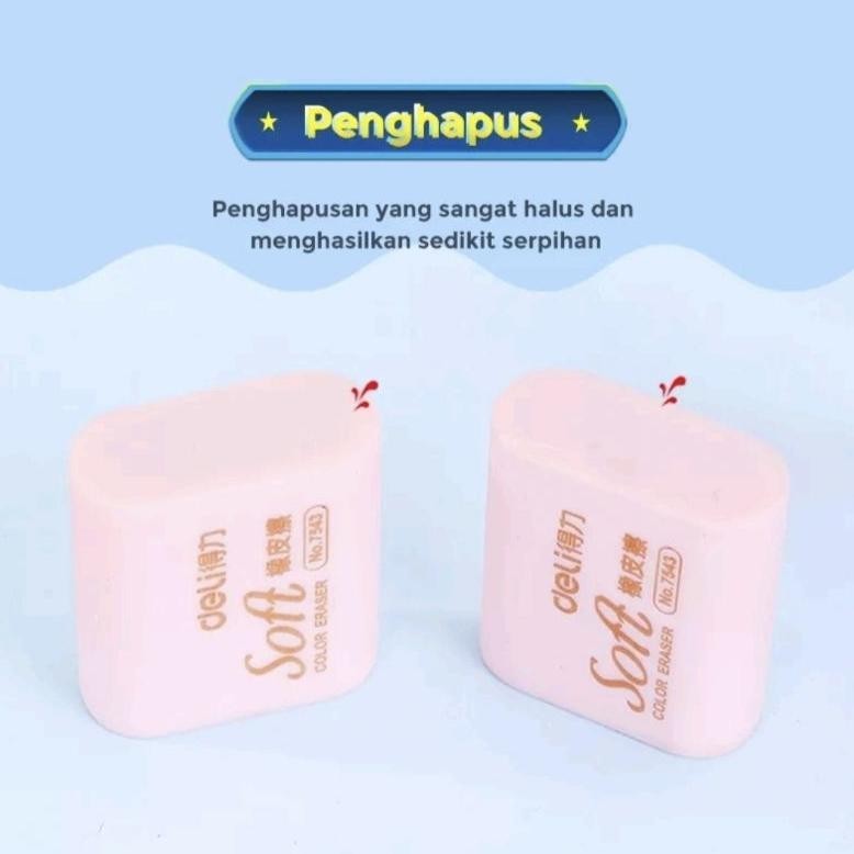 

Beli Lokal Toko_Atk168 Deli Stationery Set 4 In 1 Rautan Pensil 12Pcs Pensil 2 Penghapus Dan 2 Penutup Pena 68896 Promo