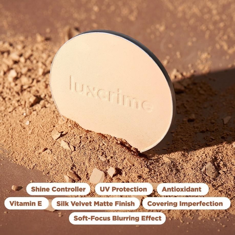 Luxcrime Blur & Cover Two Way Cake Refill