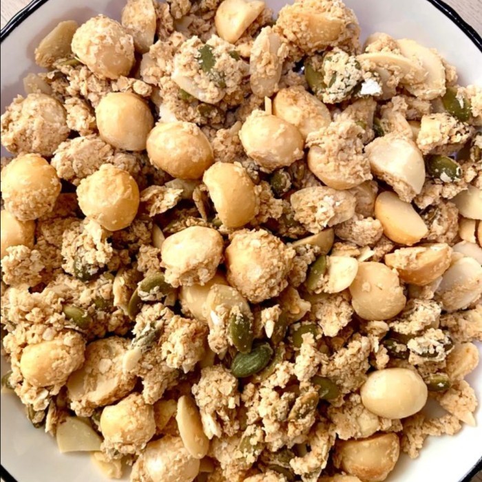 

Granola Macadamia with Honey - Tinggi Serat & Antioksidan K02