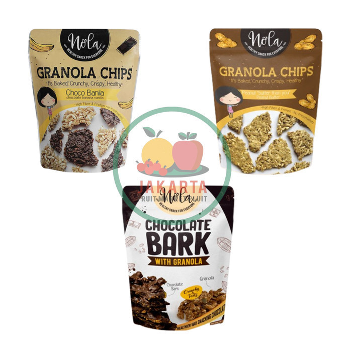 

(MAKANAN RINGAN) NOLA GRANOLA CHIPS 100GR ALL VARIANT K02