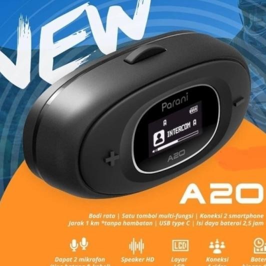 Parani A20 Motorcycle Bluetooth Intercom