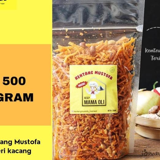 

Kentang Mustofa Kering Kentang X Teri Kacang 500Gr