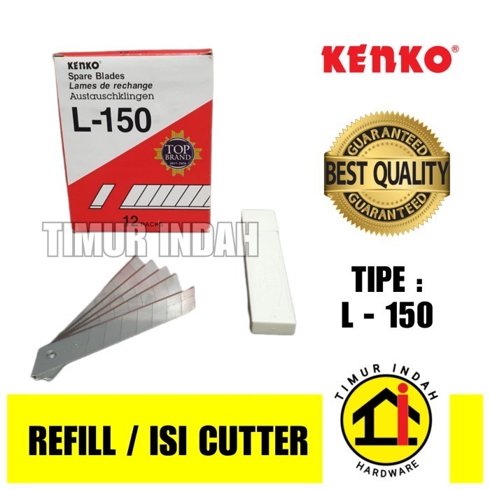 

+++++] REFILL isi Cutter BESAR KENKO L150 / Isi Silet Kenko L150