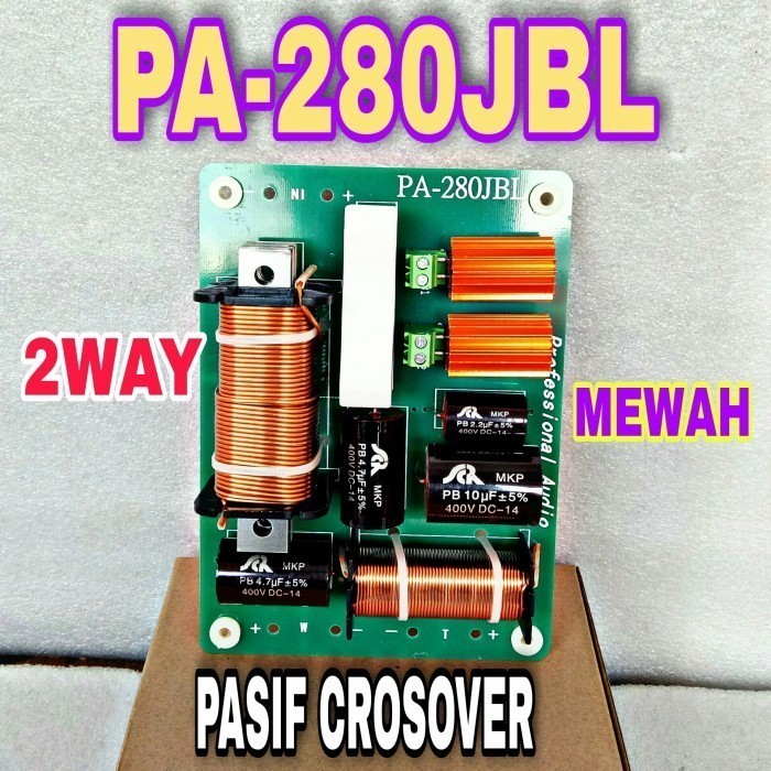 Crossover Pa280 Jbl Crossover Pasif Pa 280 Jbl