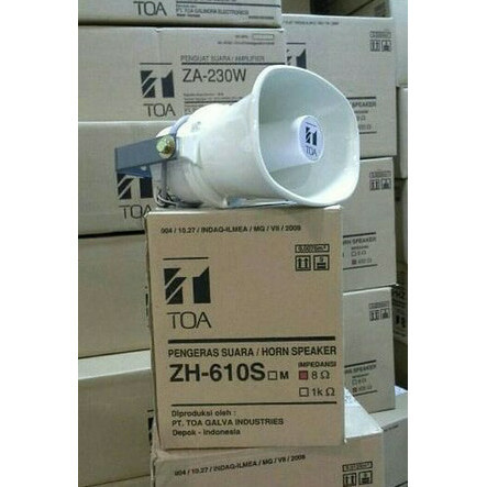 Speaker Horn Toa Zh-610S Zh610S Zh 610 S Original Horn Sirine Speaker