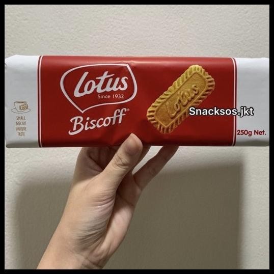 

Lotus Biscoff Biscuit Karamel Caramelised Biscuits 250Gr