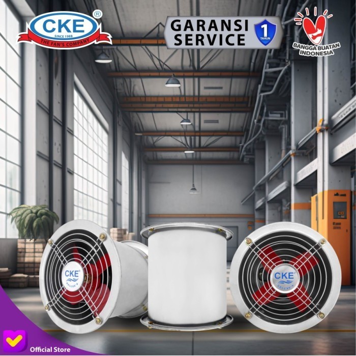 Stok Terbatas.. Axial Blower 14 Inch Cke Drum Fan 14 Inch Exhaust Fan 14" Heavy Duty