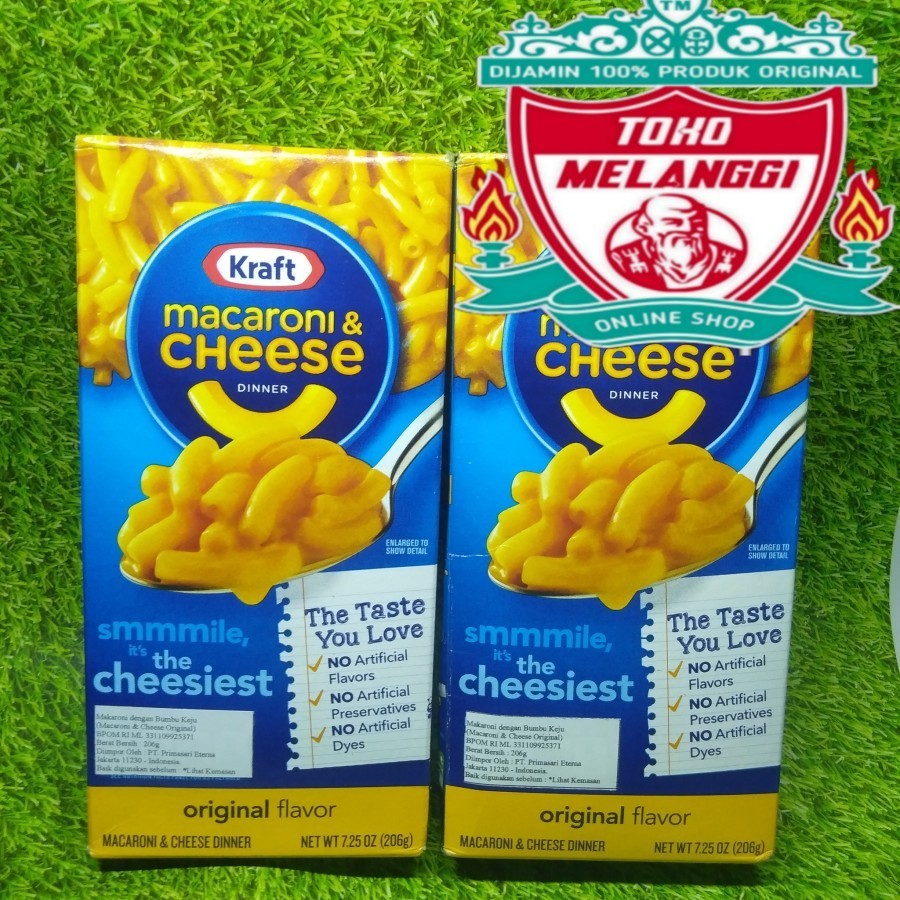 

Kraft Macaroni & Cheese Dinner Original Flavor 206gr