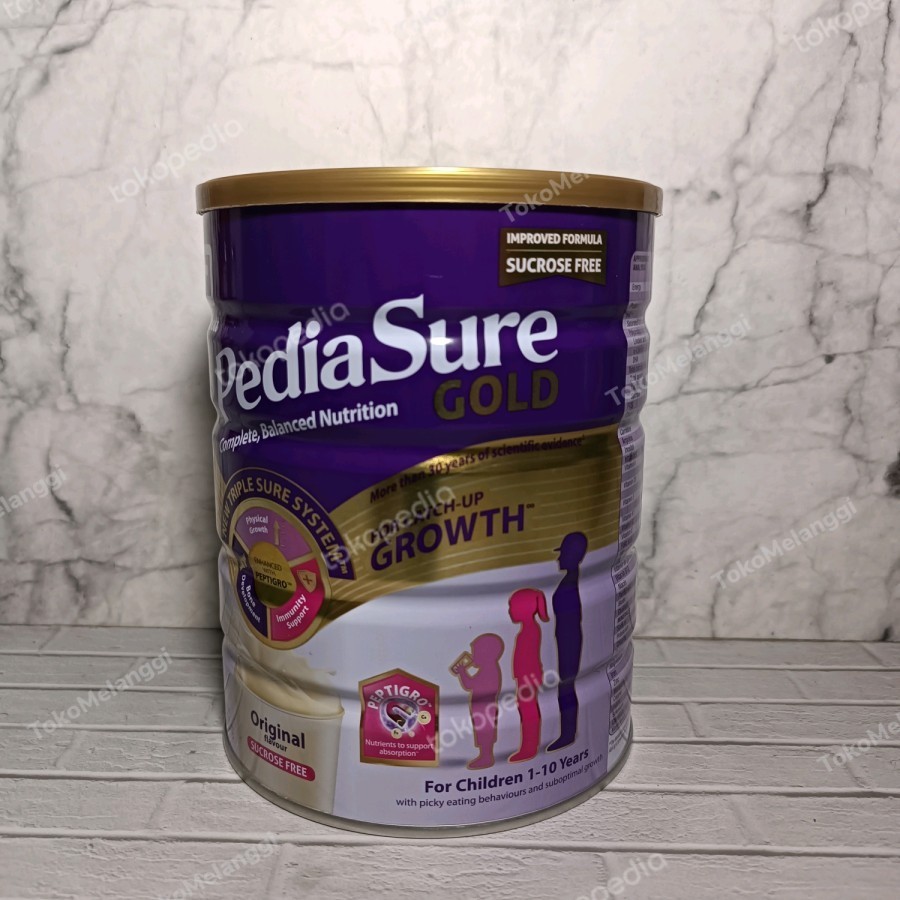 Pediasure Gold Triplesure Original Sucrose Free 850 gr Singapore