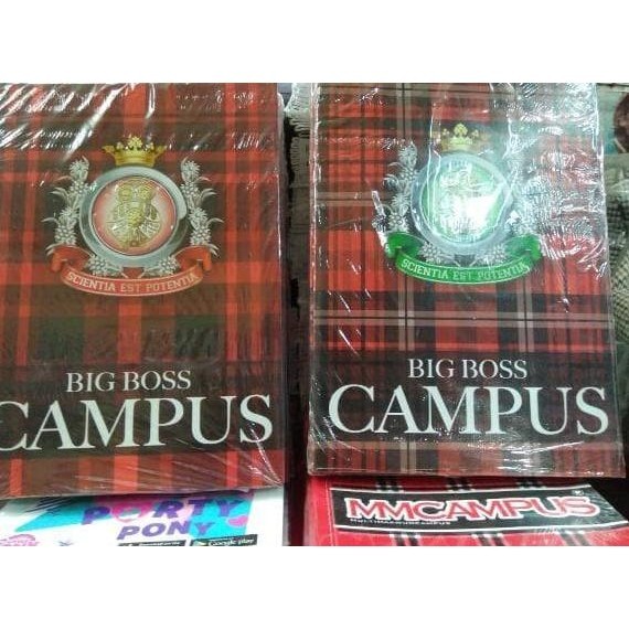 

BIG BOSS EXERCISE BOOK/BUKU TULIS CAMPUS 50 50 SHEETS/BOOK
