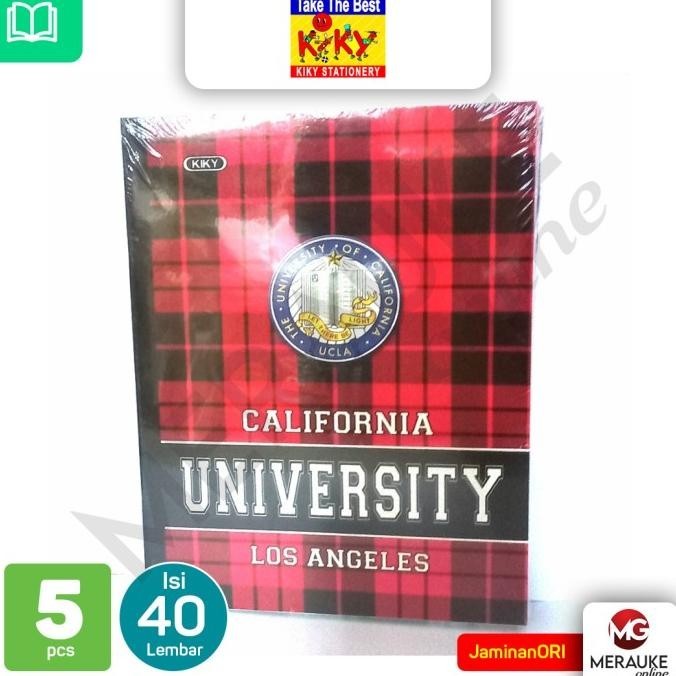 

Buku Tulis KIKY Diktat Kuliah 40 Lembar (Pack isi 5 Buku)
