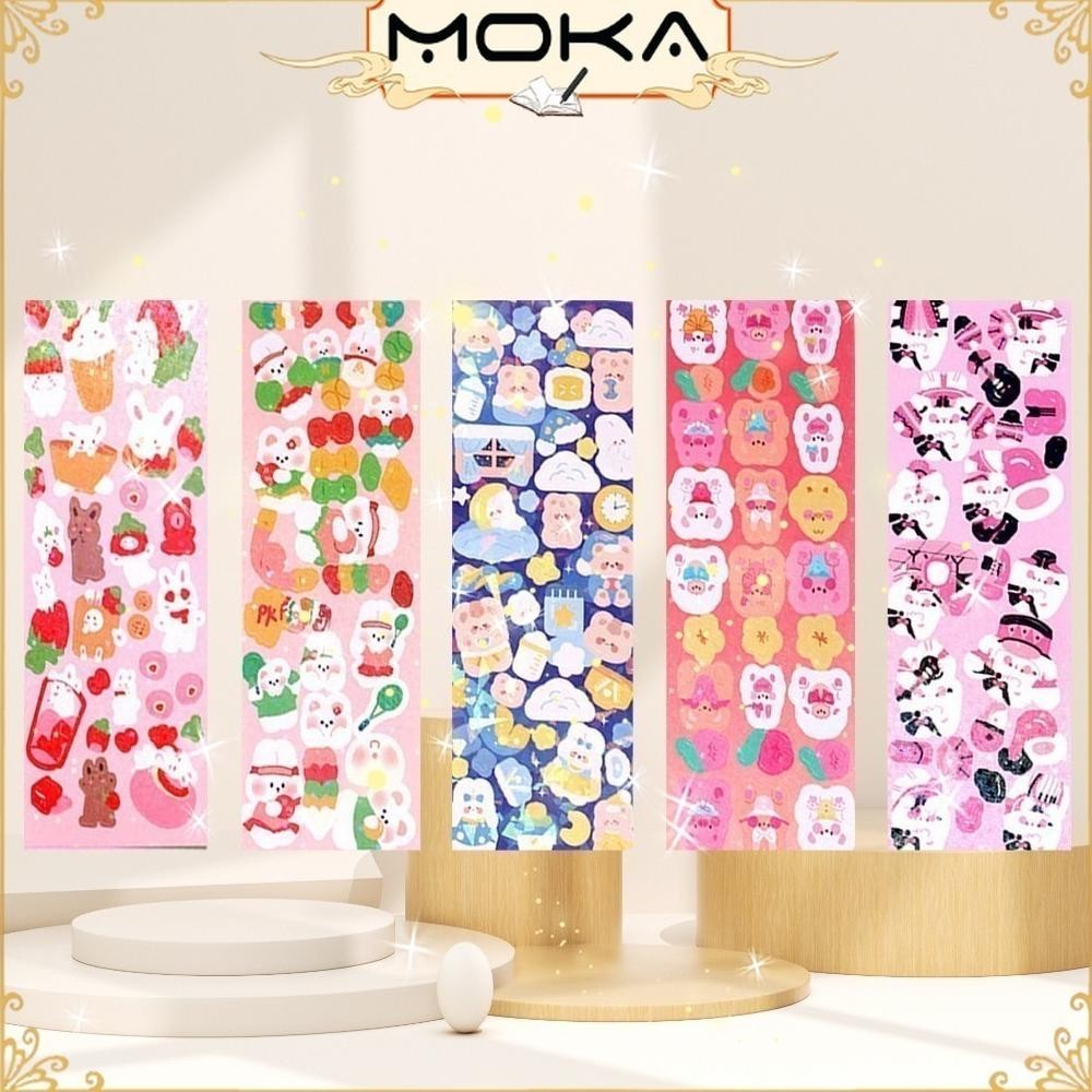 

MOKA STICKER DIY LUCU IMUT UNTUK HIAS JURNAL PHOTOCARD KPOP CASE HP DLL MK50