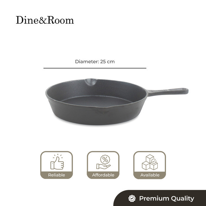 Cast Iron Pan Skillet, Wajan