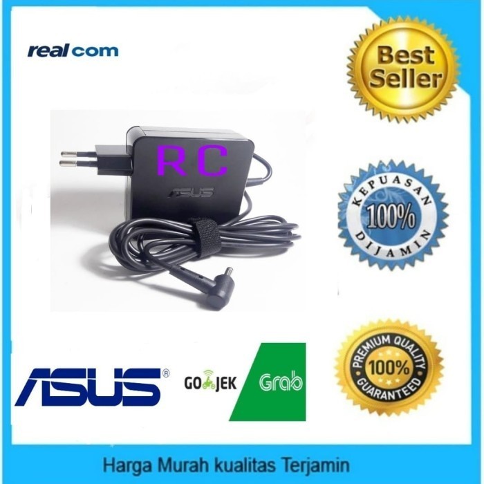 Original Ac Adaptor Laptop Asus 19V 3.42A Square 65Watt/ Adp-65Dw