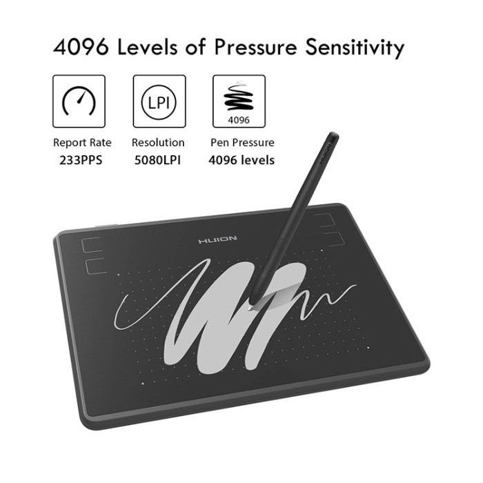 Huion H430P Graphic Drawing Pan Tablet Huion Inspiroy H430P Original