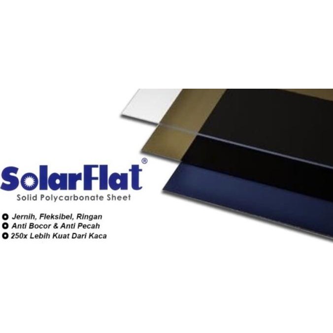 SOLARFLAT POLYCARBONATE ATAP