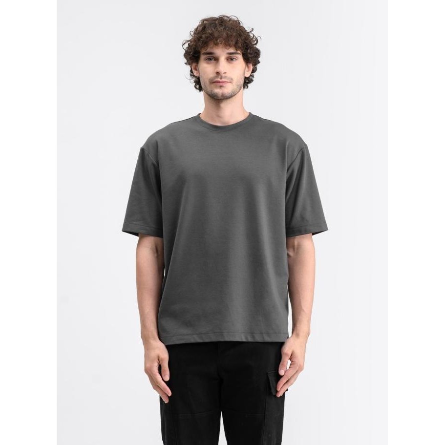 Livehaf - Boxy Ease Tee Gray