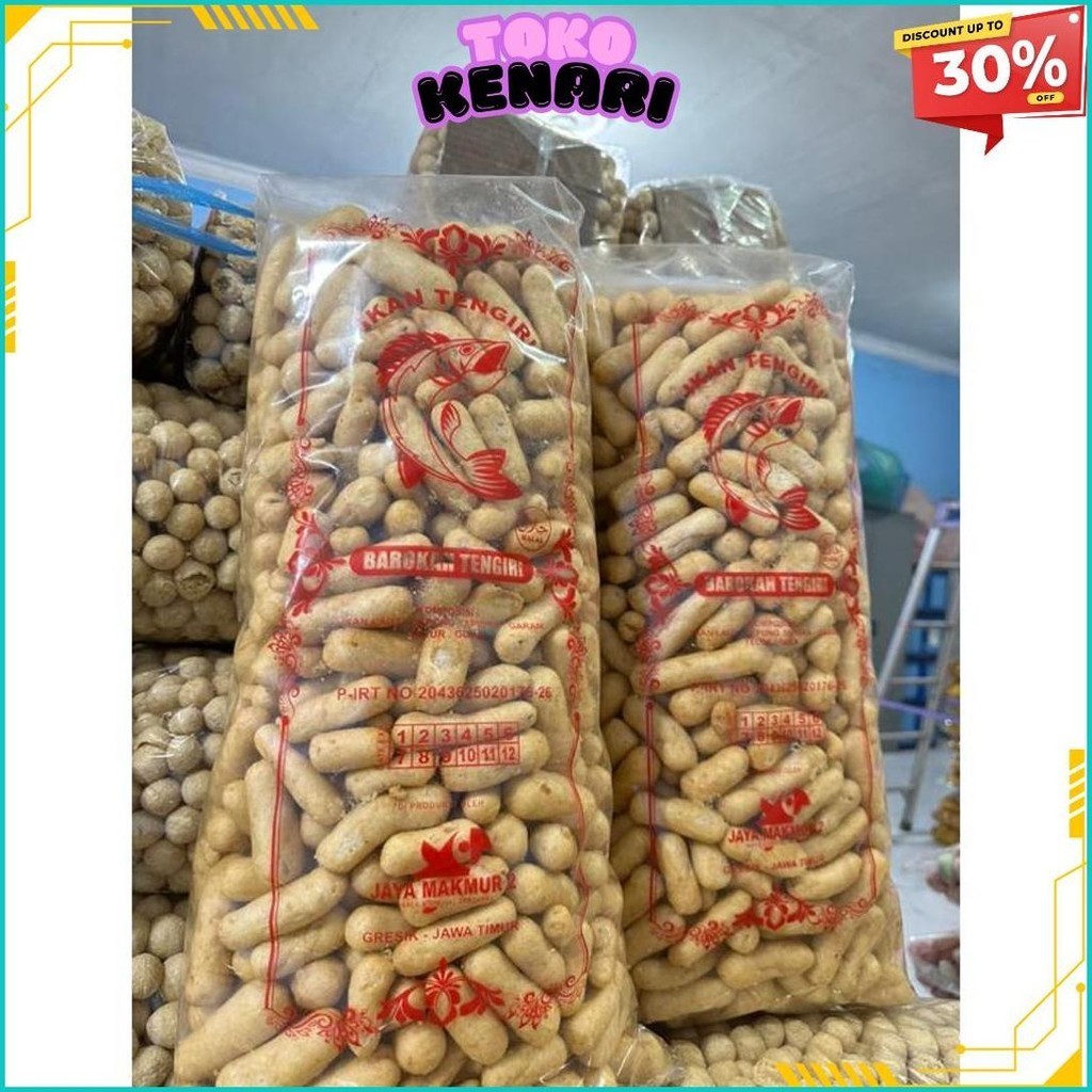 

1Kg Kerupuk Ikan Tengiri / Kerupuk Khas Mojokerto Siap Kirim