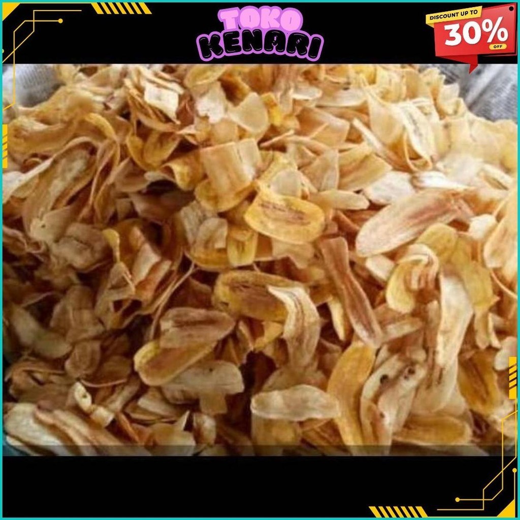 

1Kg Keripik Pisang Dua Varian Rasa Manis / Asin Gratis Ongkir