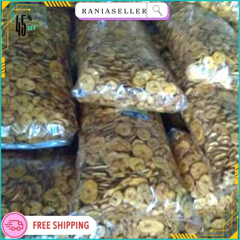 

1Kg Keripik Pisang Dua Varian Rasa Manis / Asin Terlaris