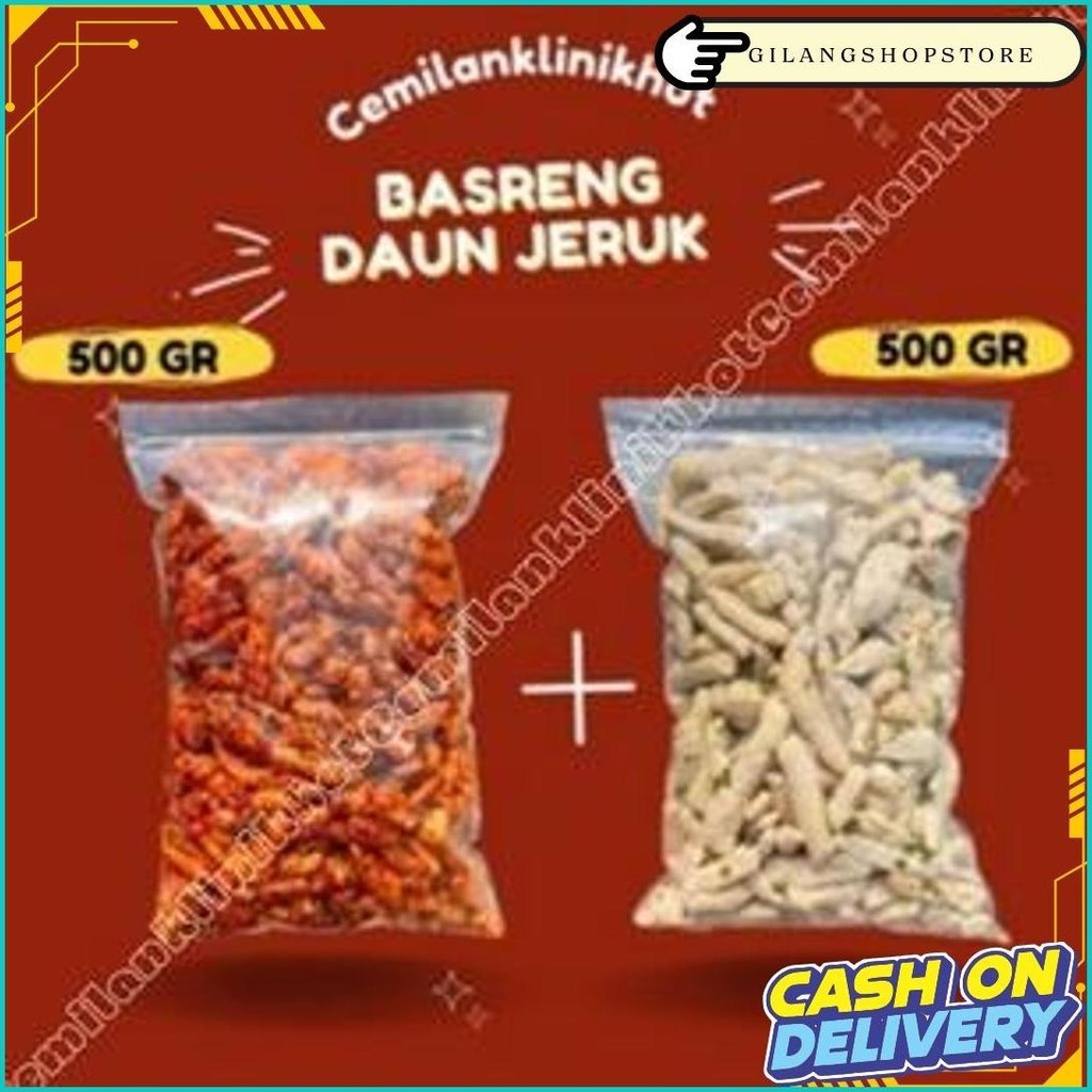 

Basreng Pedas Daun Jeruk 1Kg Siap Kirim
