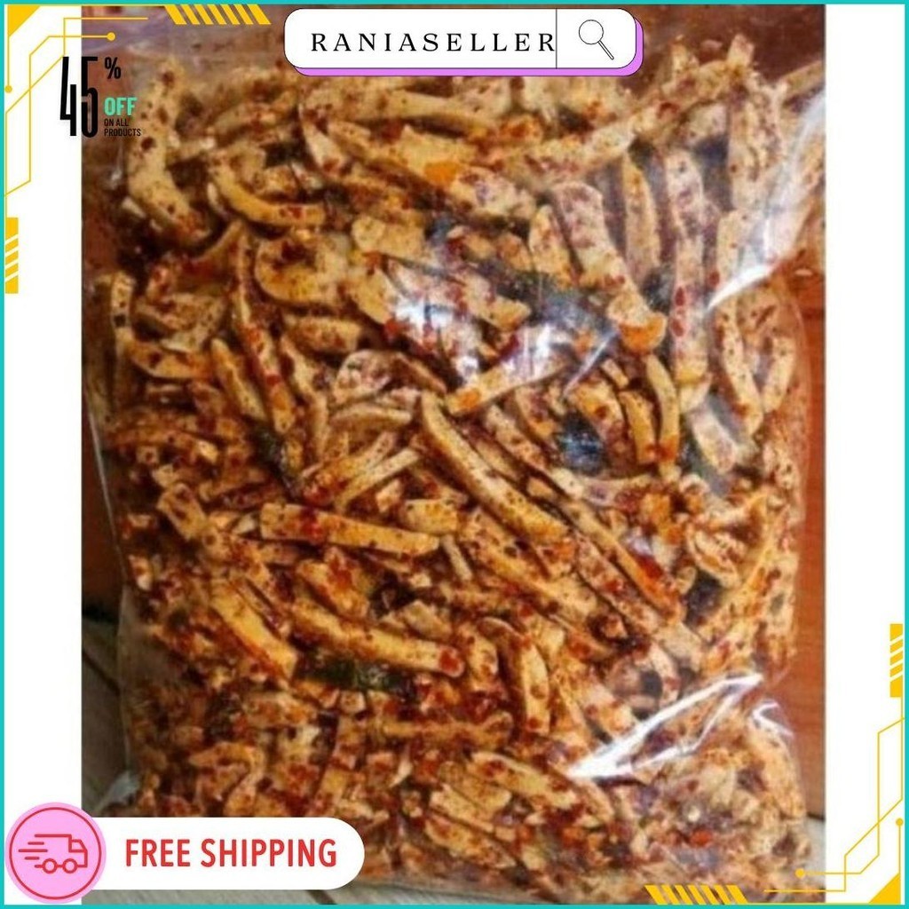 

Basreng Stik Pedas Daun Jeruk 1Kg Siap Kirim