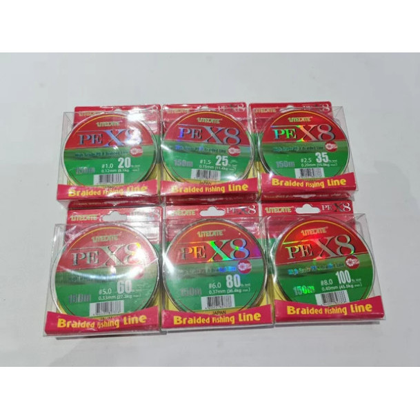 Senar Utecate Pe X8 - 150 M