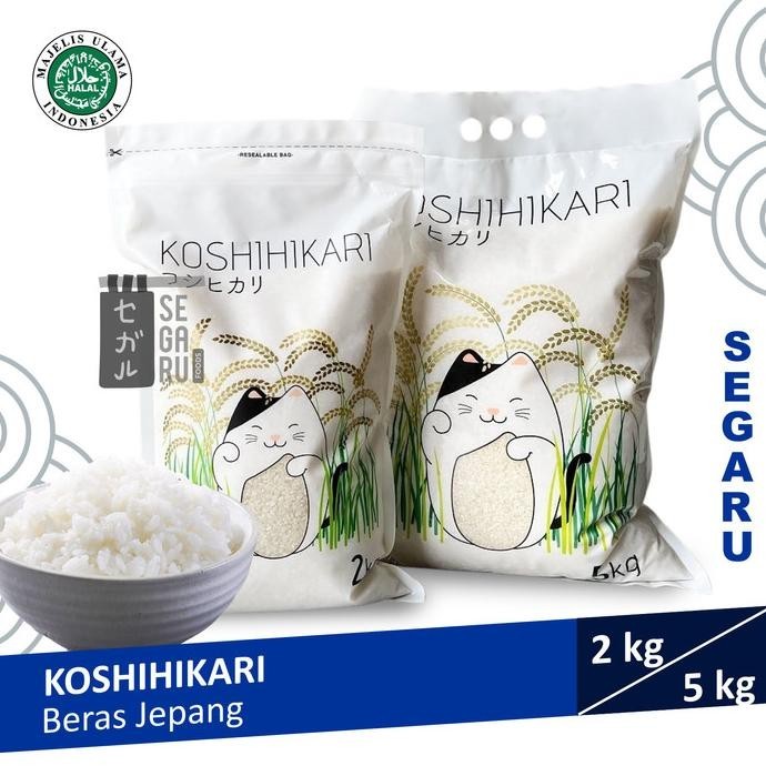 

Koshihikari Beras Jepang | Japanese Rice | Beras Sushi Rice Halal JS01