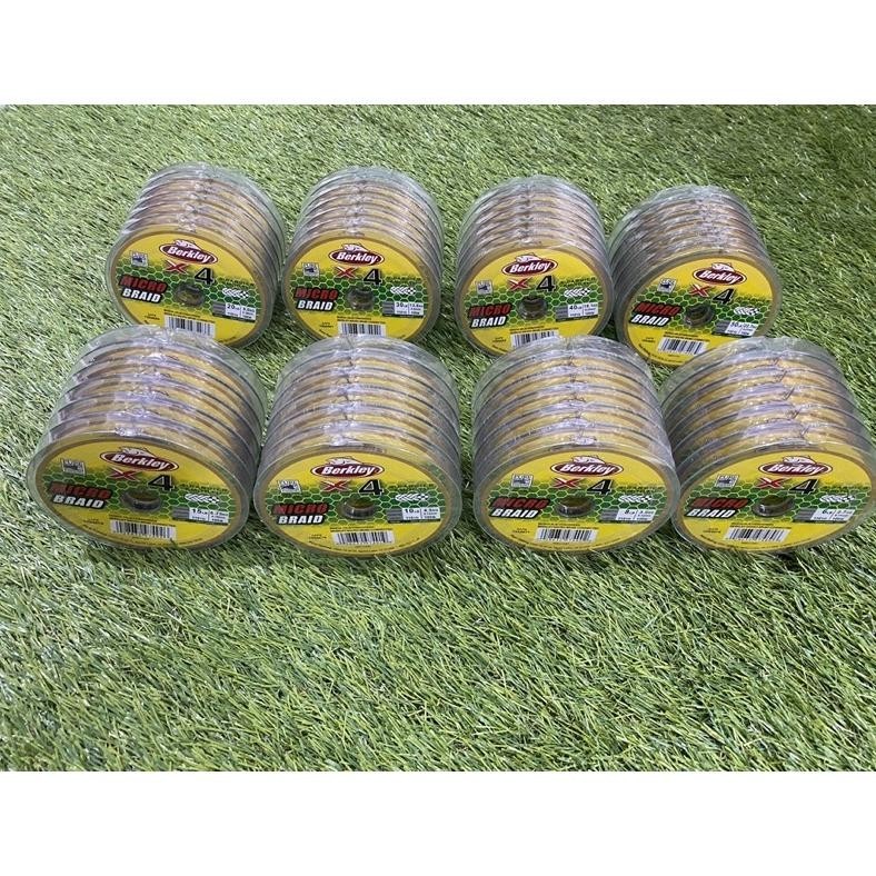 CR - BENANG PE BERKLEY MICRO BRAID X4 CONNECTED GREEN PER 100 METER TERLARIS