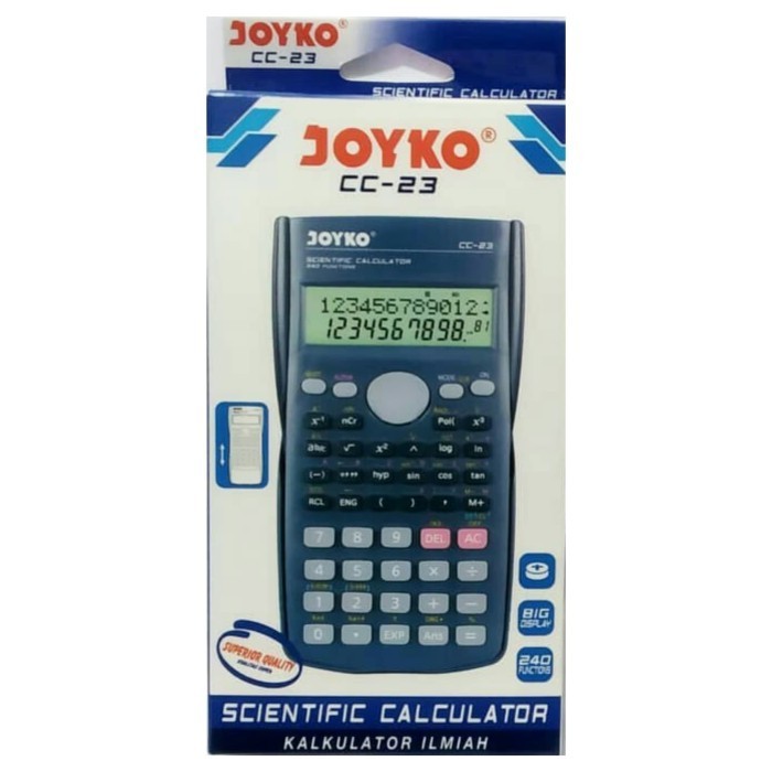 

Ready Kalkulator Ilmiah Scientific Calculator JOYKO CC-23