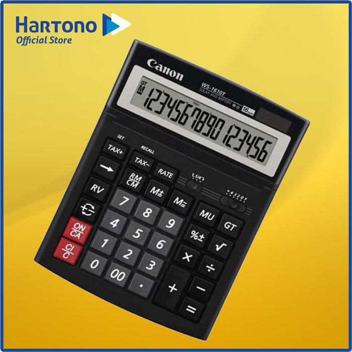 

Ready CANON - DEKSTOP CALCULATOR WS-1610THB