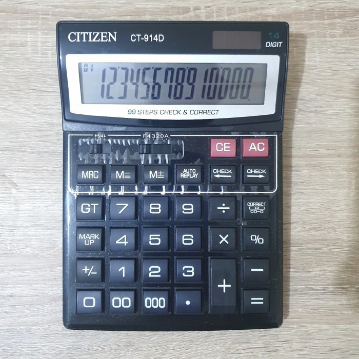 

Ready Kalkulator Citizen CT 914D - Kalkulator 14 Digit