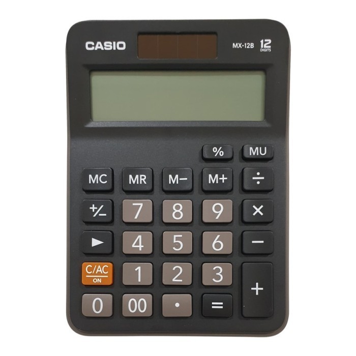 

Ready Calculator / Kalkulator Casio MX-12B / MX-12 B BK 12 Digit