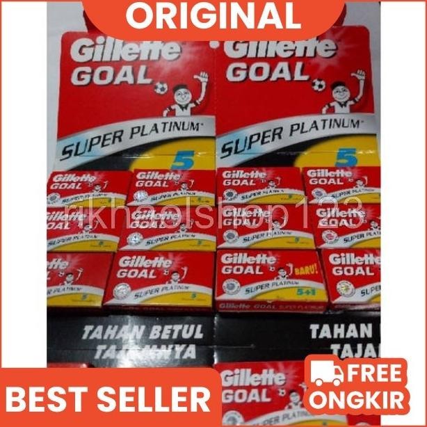 Silet Cukur Gillette Goal. Silet Goal, Pisau Cukur, Silet Cukur