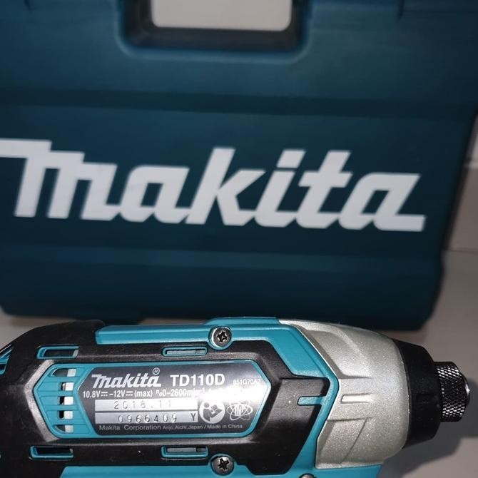 Makita Obeng Listrik Td110Dwye /Td 110 D Unit Only !! Ready