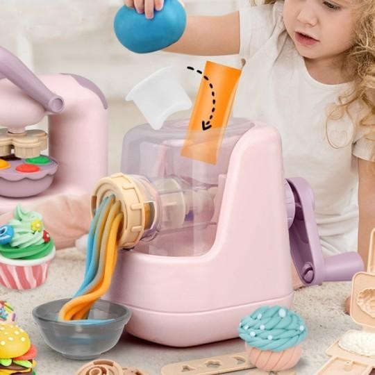 Ruilin Mainan Mesin E Mainan Dapur Anak Mainan Diy Tanah Liat