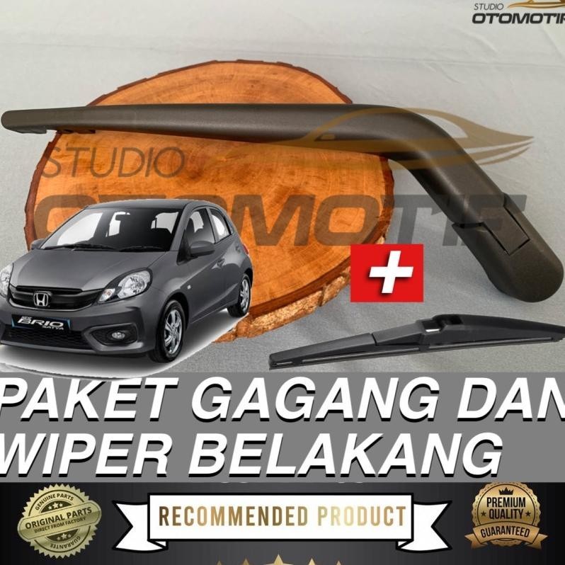 Paket Gagang Wiper Belakang Brio Satya 2012-2017 Arm Wiper Belakang