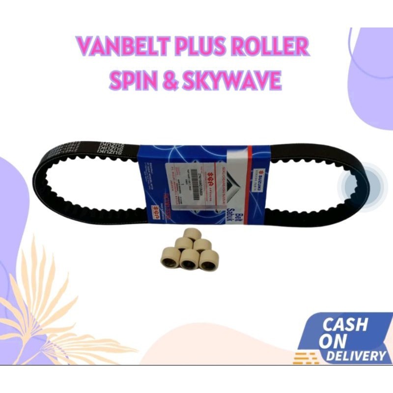 VANBELT ASSY SPIN 125 V BELT V-BELT VAN BELT ASSY SPIN 125 SKY DRIVE SKY WAVE SGP
