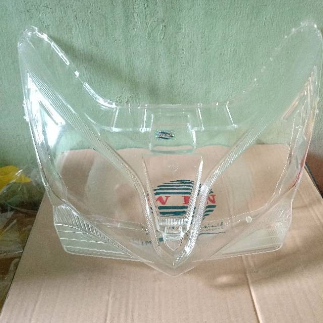 KDM_24 mika lampu depan VARIO 125 tekno techno / kaca motor honda non led