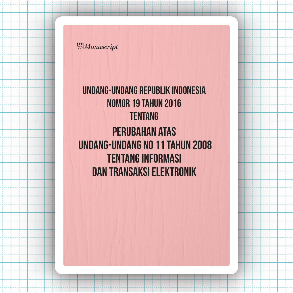 Buku UU RI Nomor 35 Tahun 2009 Tentang Narkotika - Manuscript
