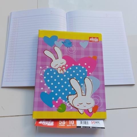 

Boss (1 Pak) Buku Tulis Skola By Sidu 58 Lembar 10 Buku