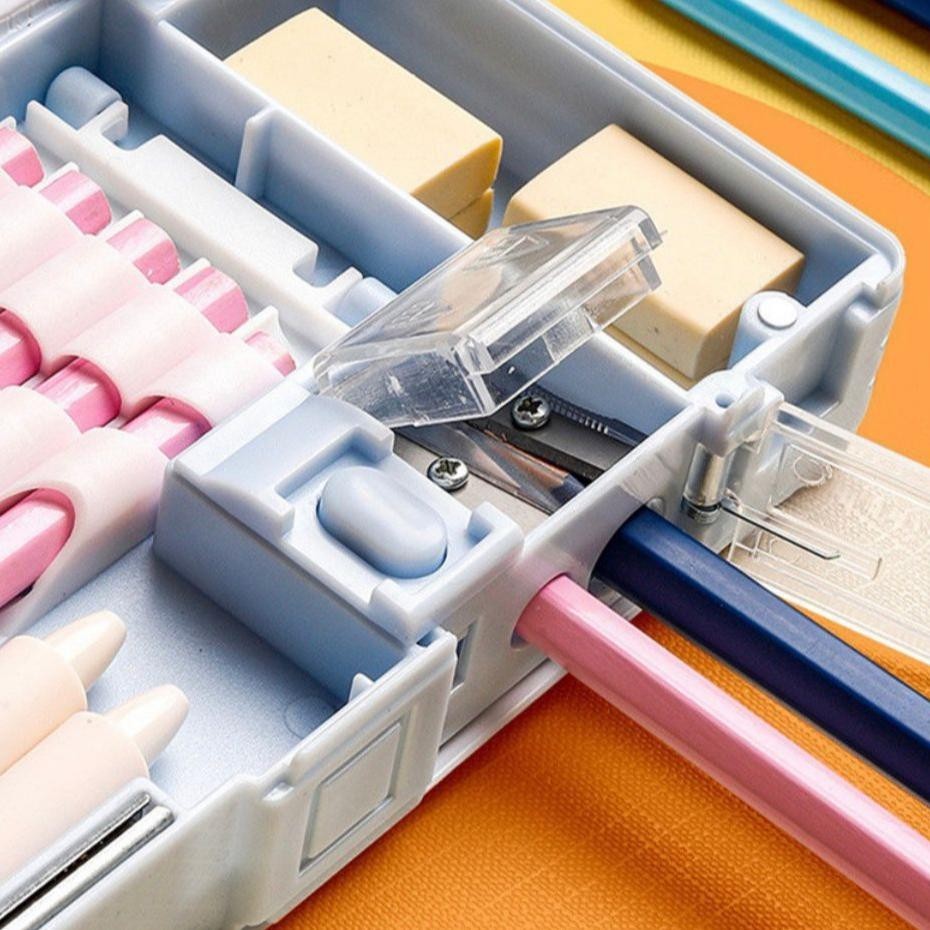 

IQR-914 MM Kotak Pensil Pola Kartun Lapisan Ganda dan Tunggal dengan Rautan Kapasitas / Tempat Pensil Multifungsi Motif Unicorn / Dinosaurus / Astronot Untuk Anak Tk Murah