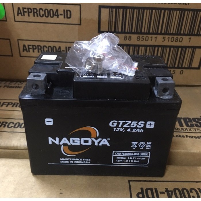 Aki / Accu Kering Motor Nagoya Gtz5S - Vixion Beat Scoopy Vario
