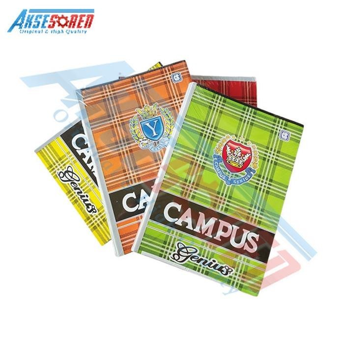 

Ori Buku Tulis Sekolah Campus Genius 42 Lembar [1 Pack/6 Buku] / Buku Tulis Boxy Genius Notebooks / Buku Kampus 1 Pak / Perengkapan Sekolah / Buku Catatan