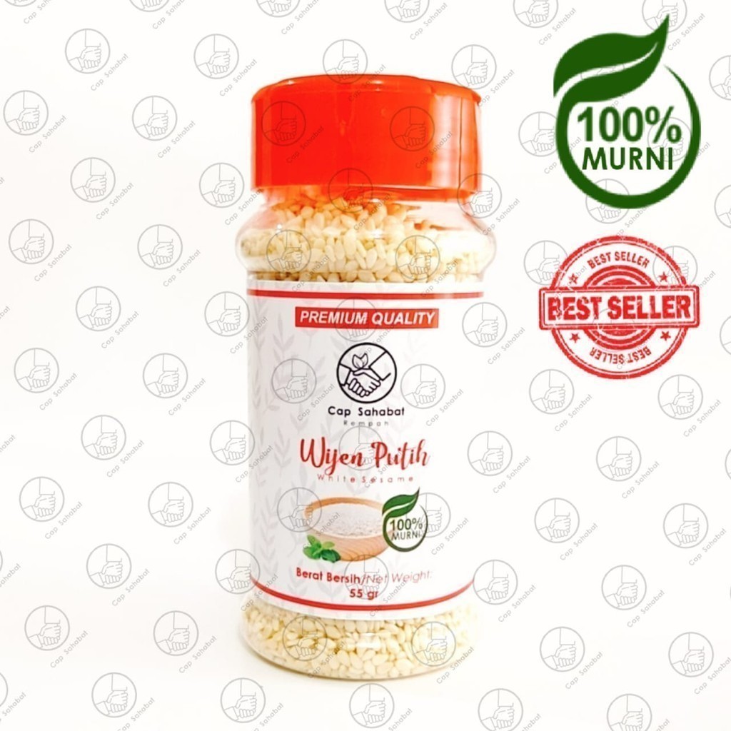 

Cap Sahabat - Wijen Putih Botol Premium / White Sesame