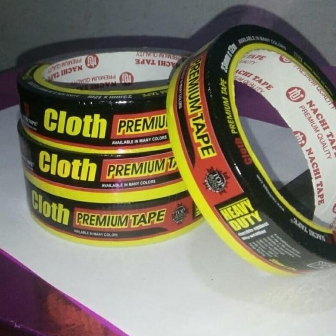

monggo] LAKBAN KAIN HITAM NACHI 23 MM X 12 M